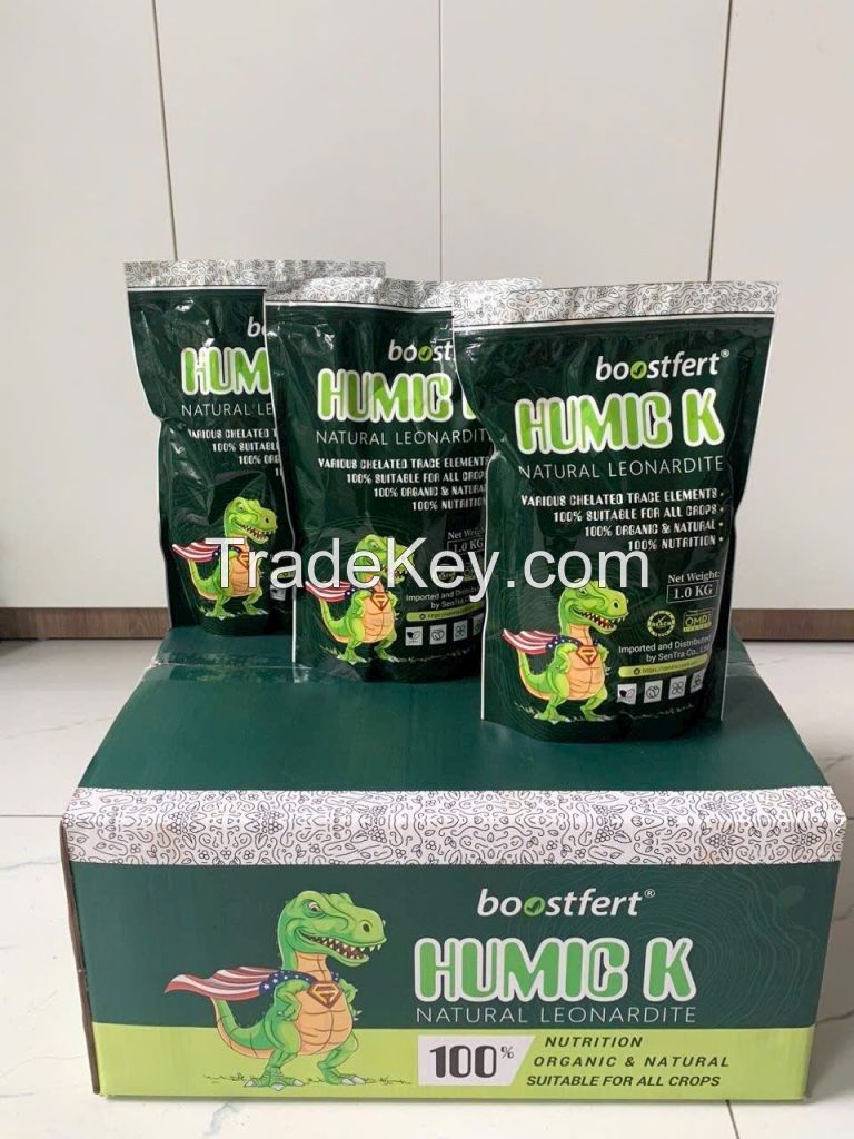 POTASSIUM HUMATE 70% HUMIC, 5% FULVIC, 10% K2O - BOOSTFERT HUMIC K