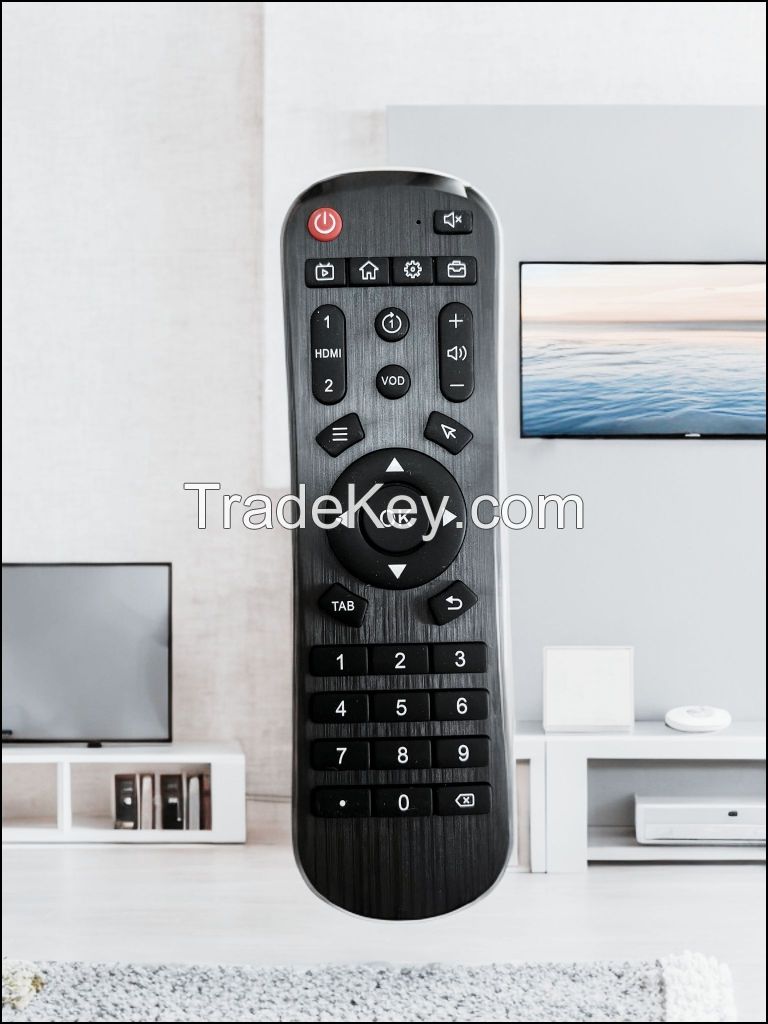 DXC-0003 New customized IR UR TV television remote control for 35-50m transmitter distance (wholesale/manufacturer/factory direct supply)