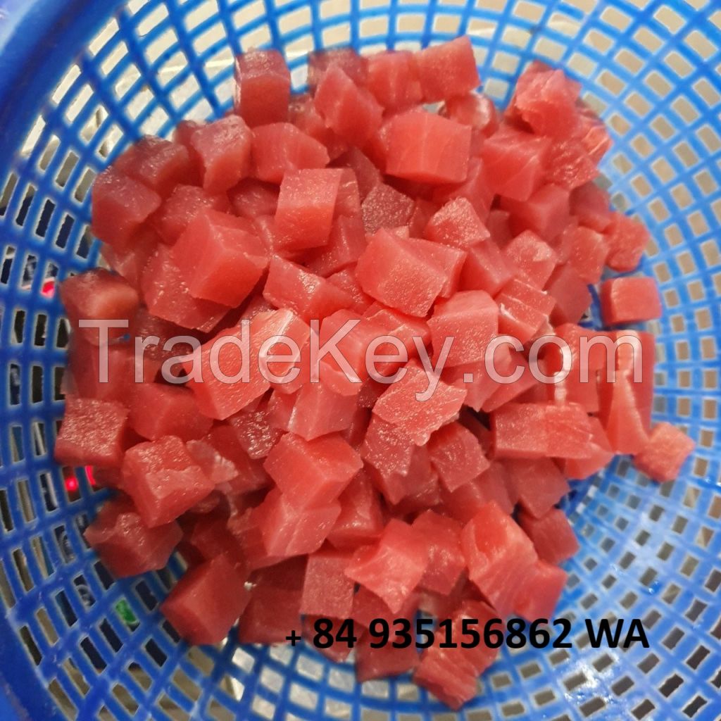 YELLOWFIN TUNA CUBES