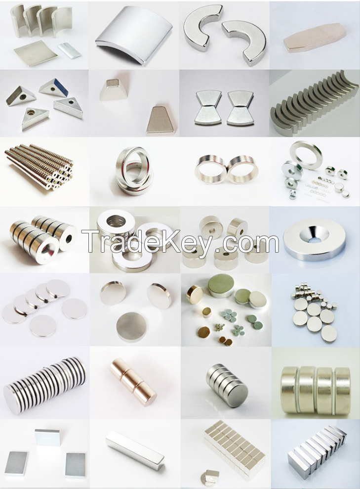 Neodymium NdFeB Permanent Strong Magnets Factory Customized Magnets