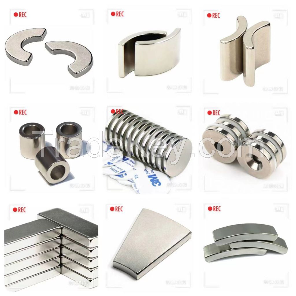 Neodymium NdFeB Permanent Strong Magnets Factory Customized Magnets