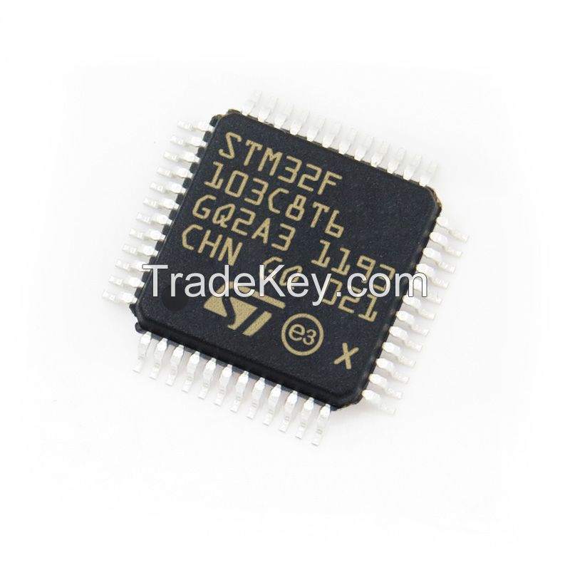 New Original Integrated Circuits Stm32f103c8t6 Stm32f103 Ic Chip Lqfp-48 72mhz 64kb Microcontroller Wholesale