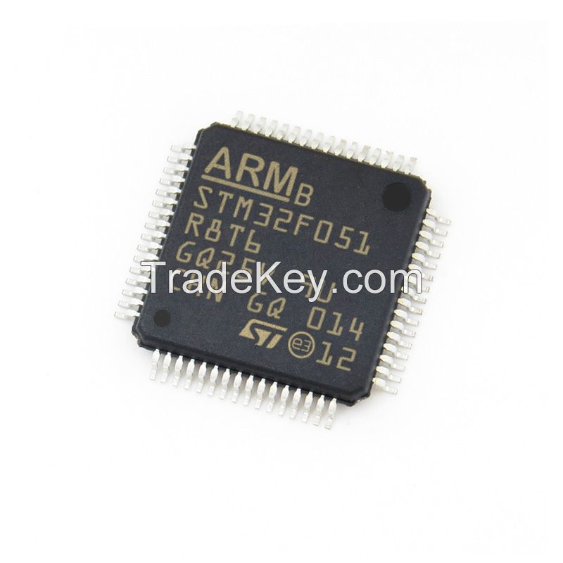 NEW Original Integrated Circuits STM32F051R8T6 STM32F051R8T6TR ic chip LQFP-64 Microcontroller ICs Wholesale