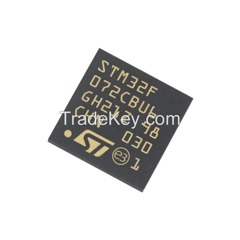 NEW Original Integrated Circuits STM32F072CBU6 STM32F072CBU6TR ic chip UFQFPN-48 Microcontroller ICs Wholesale