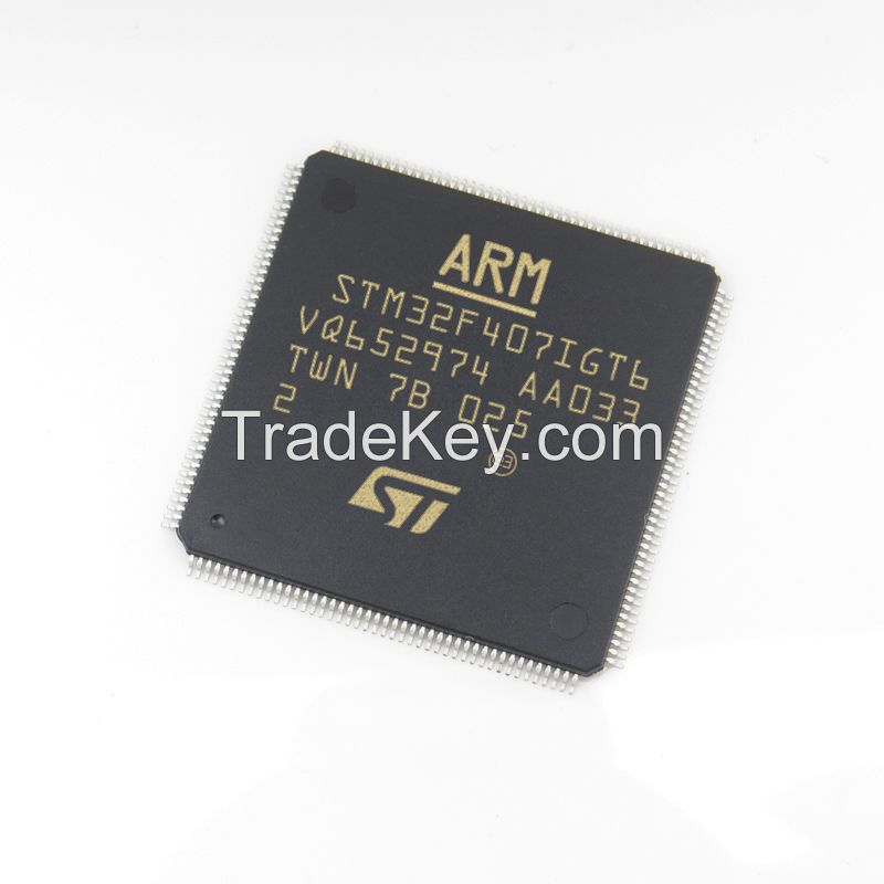 NEW Original Integrated Circuits STM32F407IGT6 STM32F407IGT6TR ic chip LQFP-176 Microcontroller ICs Wholesale