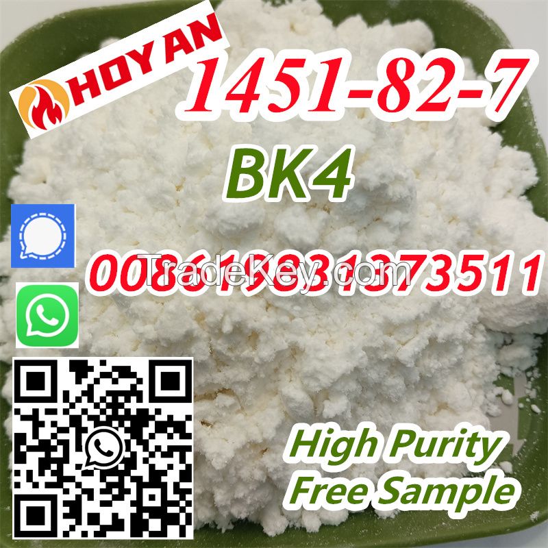 High Purity CAS 1451-82-7 bromoketon-4 powder Bk4 liquid 91306-36-4 2-bromo-4-methylpropiophenone