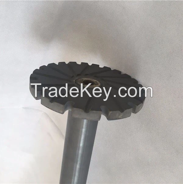 SILICON NITRIDE DEGASSING ROTOR AND SHAFT