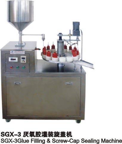 Automatic rotary liquid filling and capping machine