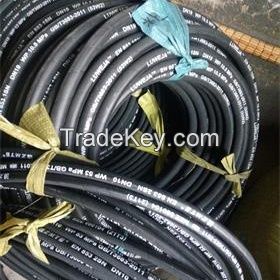 Hydraulic rubber hose  SAE R1AT/R2AT EN853 2SN  EN856 4SH  R15 4SP R6