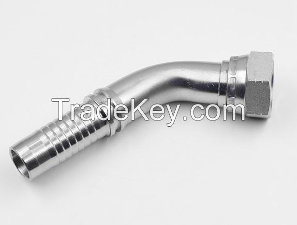 Hydraulic Hose Fittings JIC FEMALE 74Â° CONE SEAT Accessories for construction machinery and vehicles