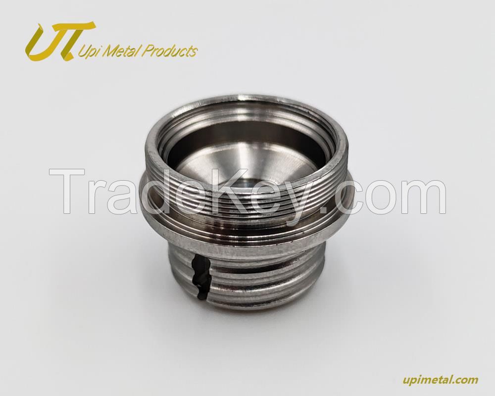 Precision Cnc Stainless Steel Hydraulic Valve Connectors