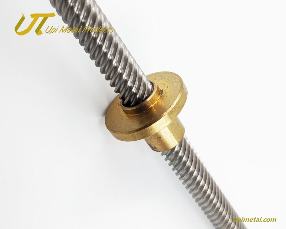Stainless Steel Lead Screw and Precision Threaded Rod for 3D Printers