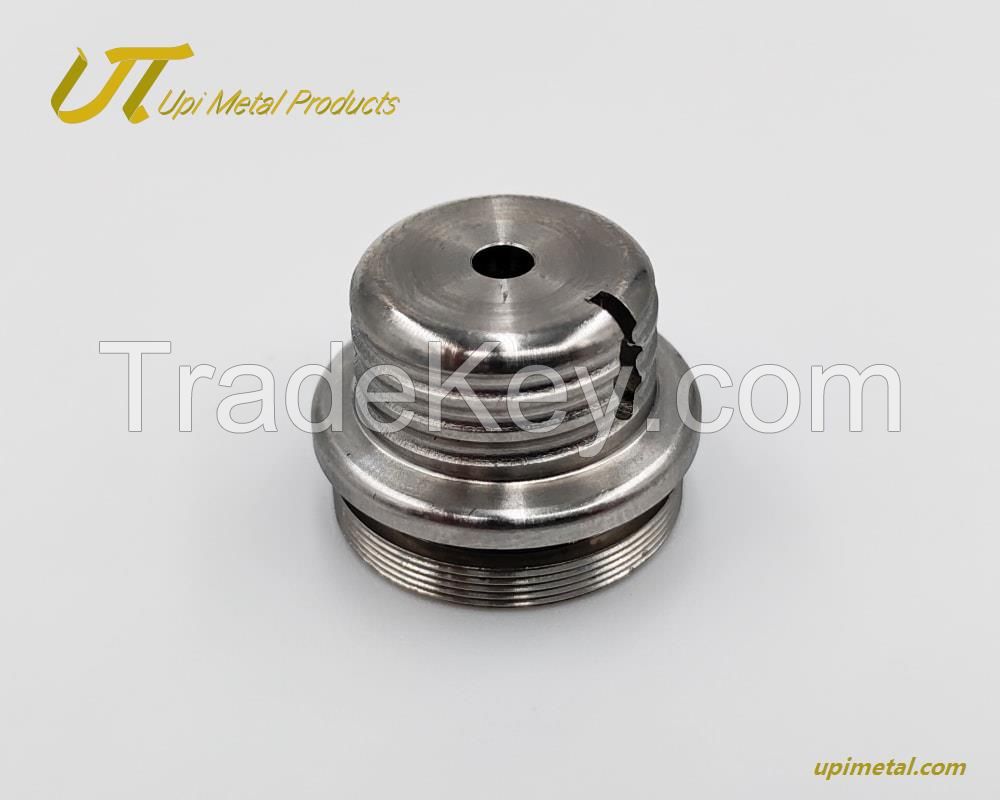 Precision CNC Stainless Steel Hydraulic Valve Connectors