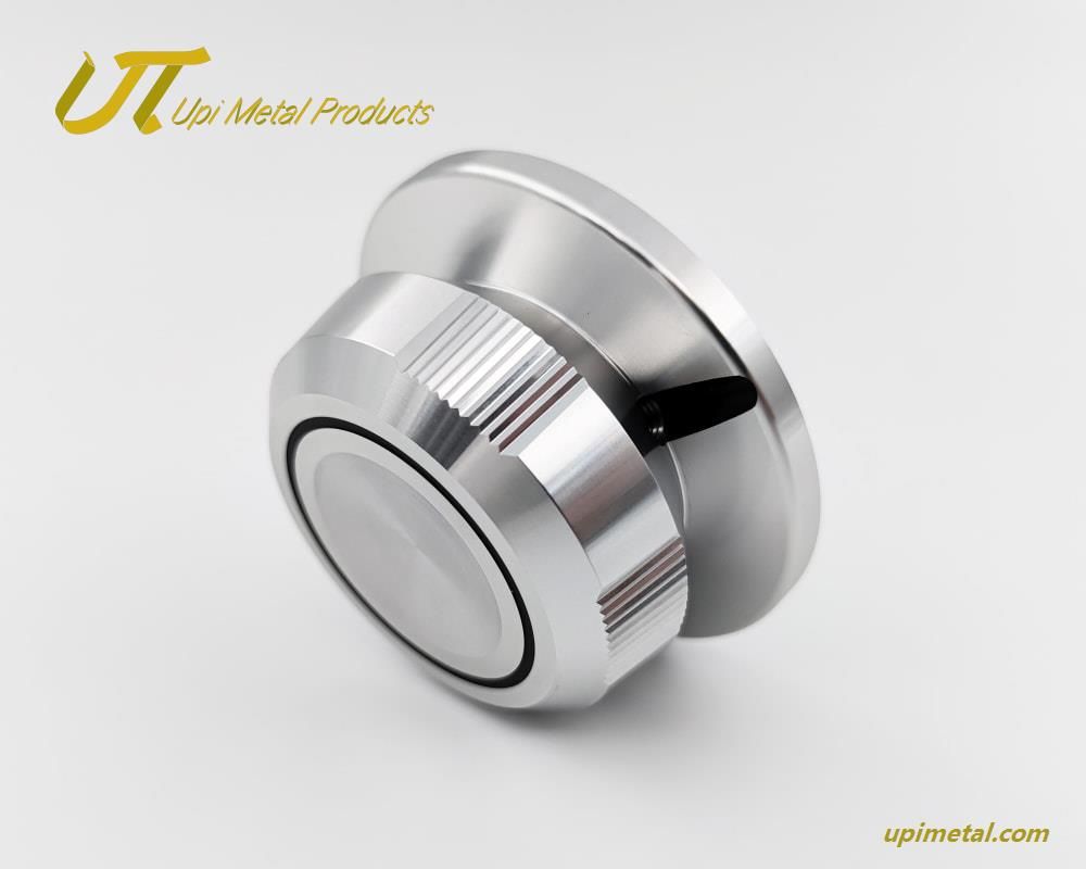 Precision Stainless Steel Knobs for Hi-Fi Audio Control Panels and Amplifiers