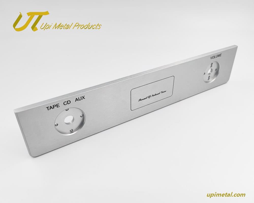Custom Control Panel for High-End Audio Devices