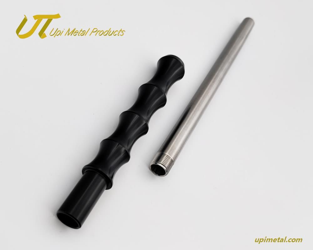 CNC Machined Aluminum Hookah Hose Handle and Customized Hookah Mouthpiece