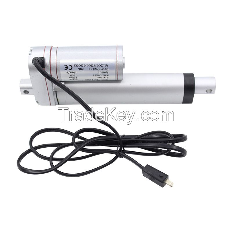 Max 3000N Brush DC Electric Mini Linear Actuator