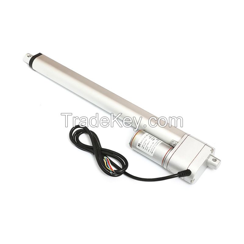 Mini Linear Actuator With Potentiometer Position Feedback Signal Or Hall Sensor