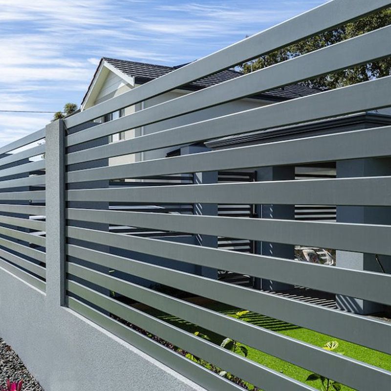 Wholesale Modern Garden Guardrail Aluminum Fence Supplier