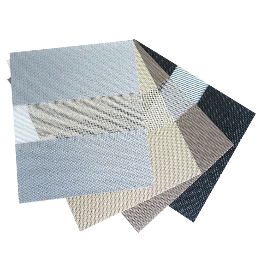 PVC Polyester Colorfast Material Zebra Blinds Fabric