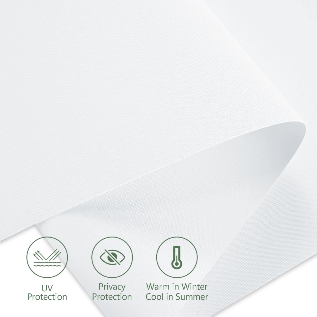 Indoor Polyester PVC Waterproof Cordless Roller Blinds