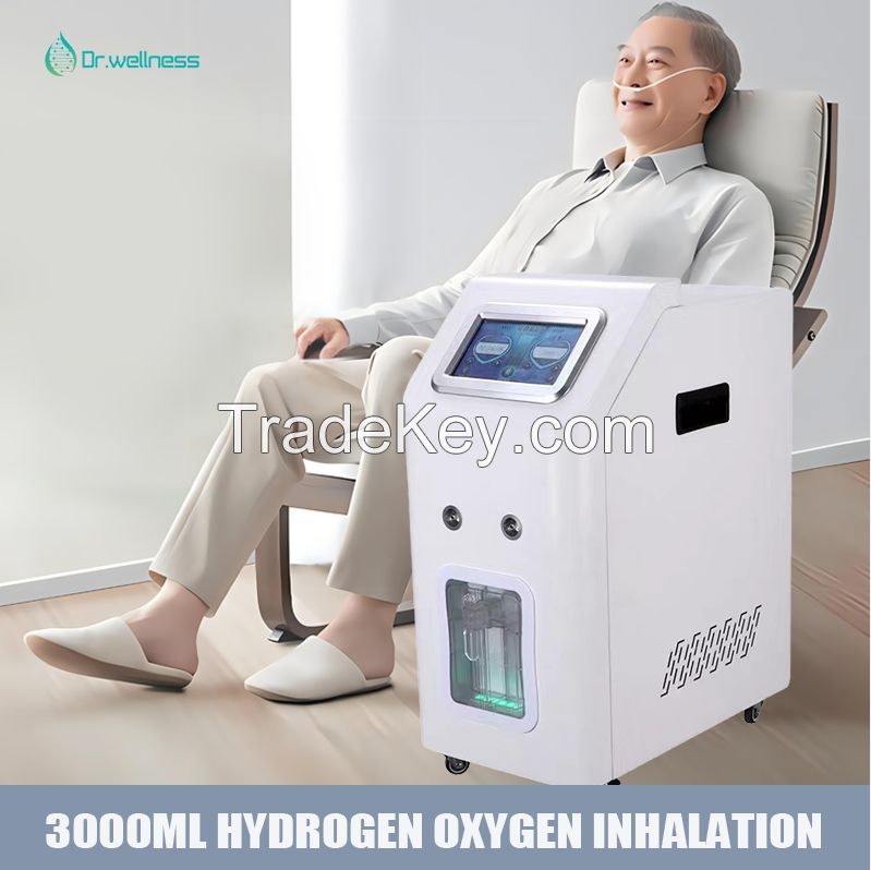 3000ml Hydrogen Generator Inhalation Therapy  Machine For Cancer