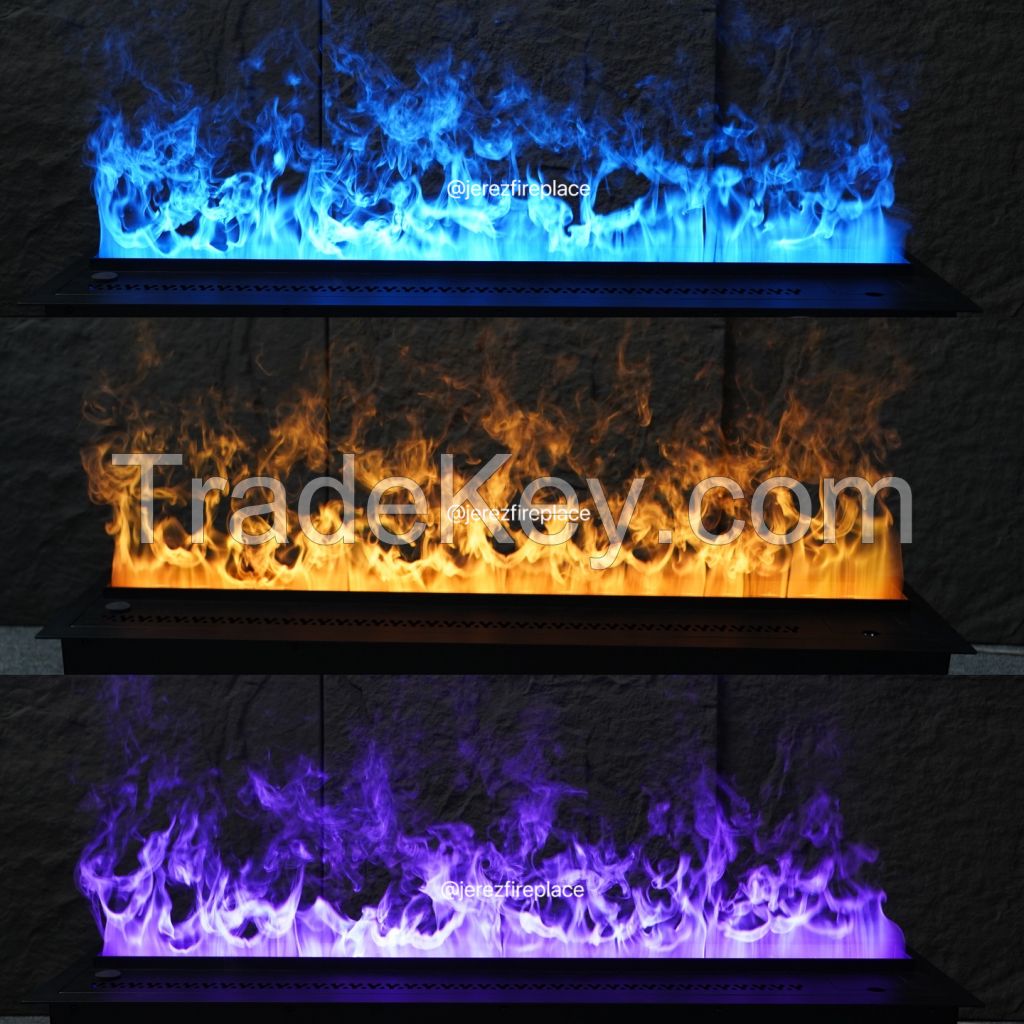 Brighter Multicolor Water vapor fireplace automatic