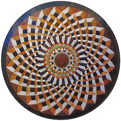 About high quality stone medallion and mosaic from China