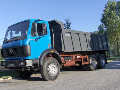 mercedes 2635 6x4 13ton axel