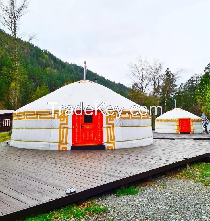 Traditional Mongolian Yurt (diameter 9 m)