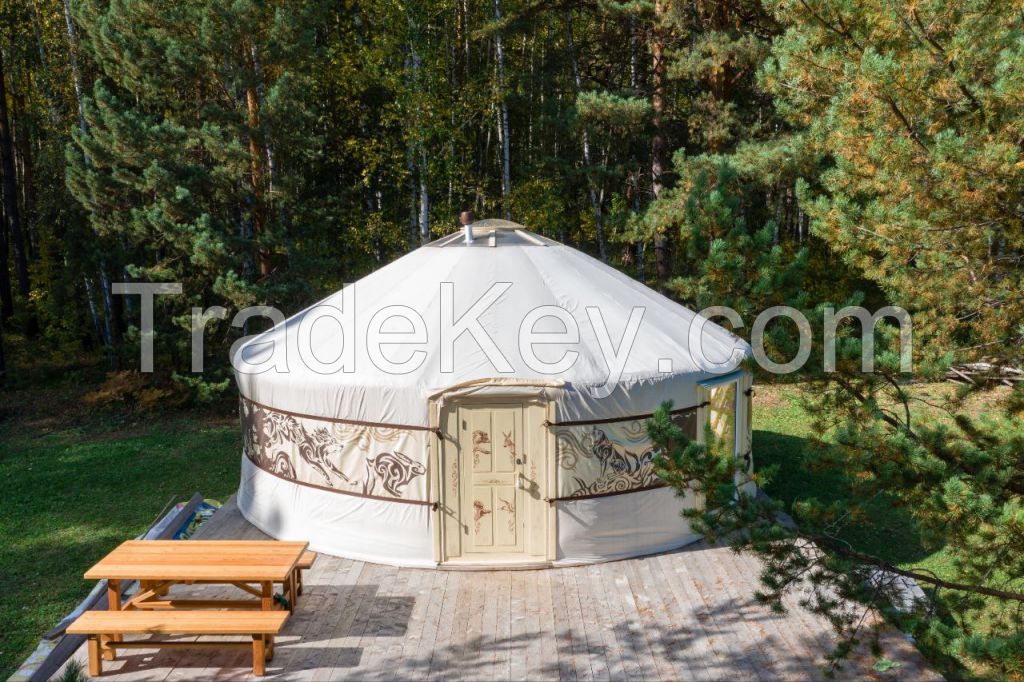 Traditional Mongolian Yurt (diameter 10 M)