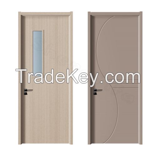 ShengYiFa 40mm 45mm thickness Waterproof Bathroom Interior WPC Door