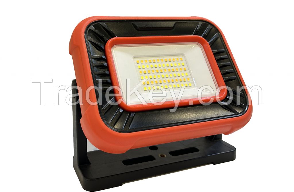 25W LED rechargeable outdoor high brightness floodlight can be used as a mobile power source