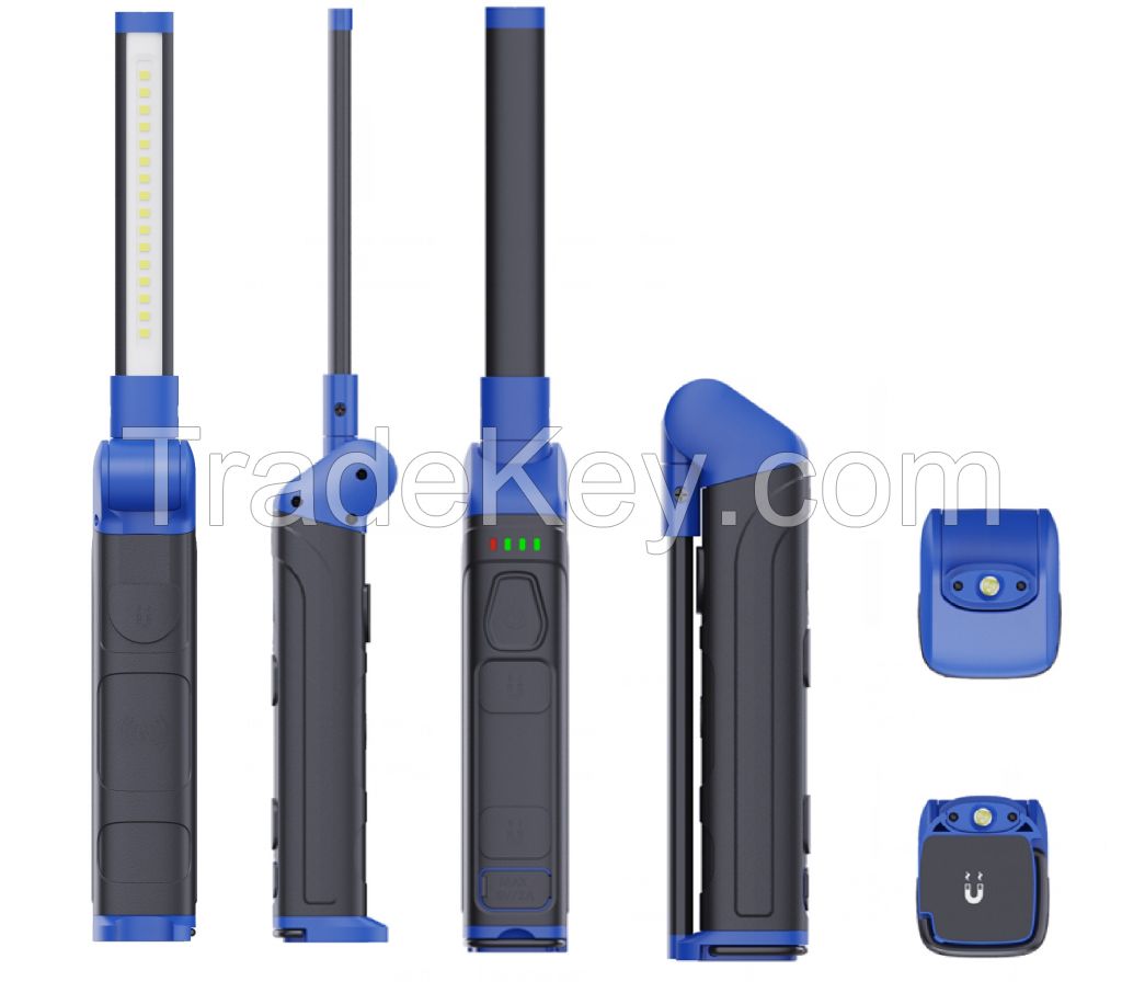 ODM LED charging wireless work light with flashlight handheld work light Mechanical light