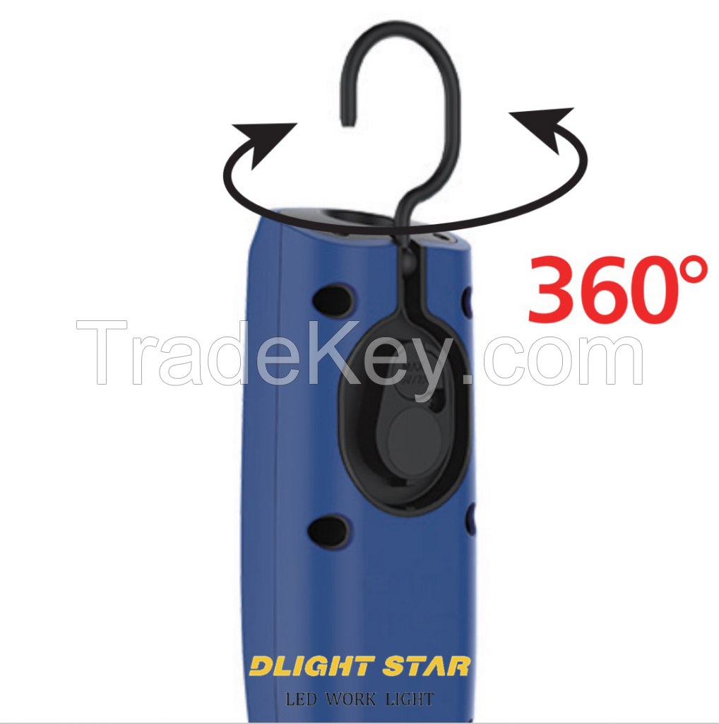 COB cordless tast inspetion work light can be Cradle charged