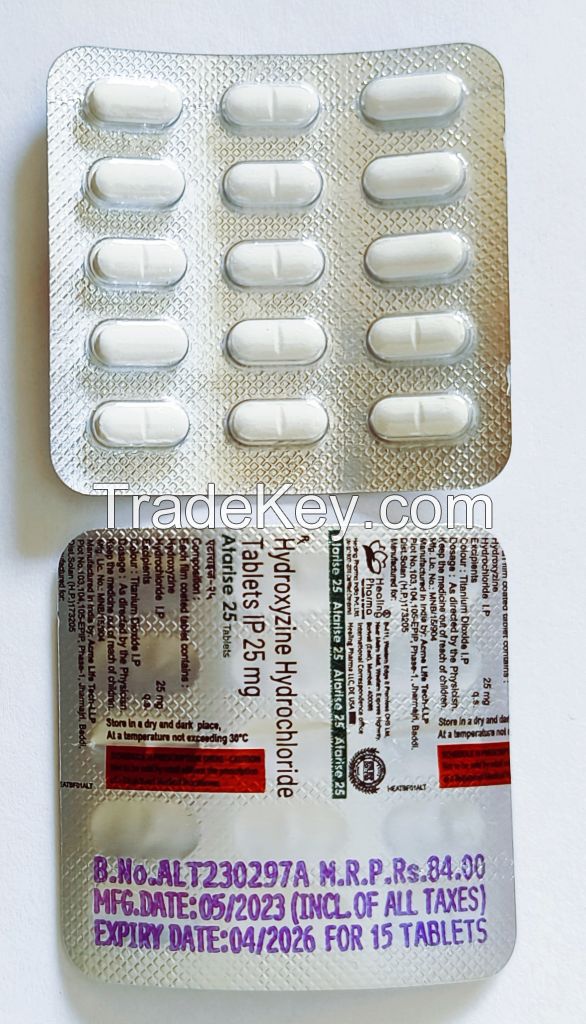 HYDROXYZINE HYDROCHLORIDE TABLETS