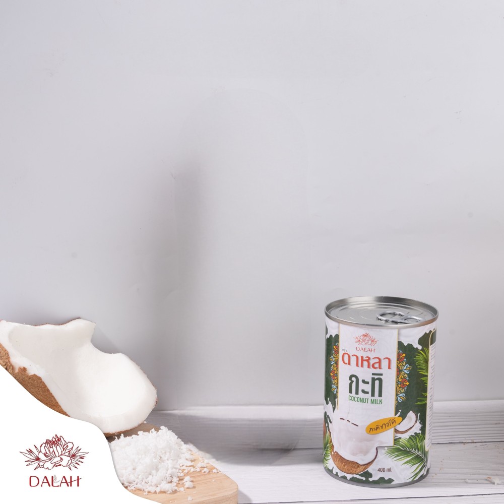 Cream coconut milk, 400 ml canned, 17-19%, 20-22%, OEM, Vegan, non-diary milk