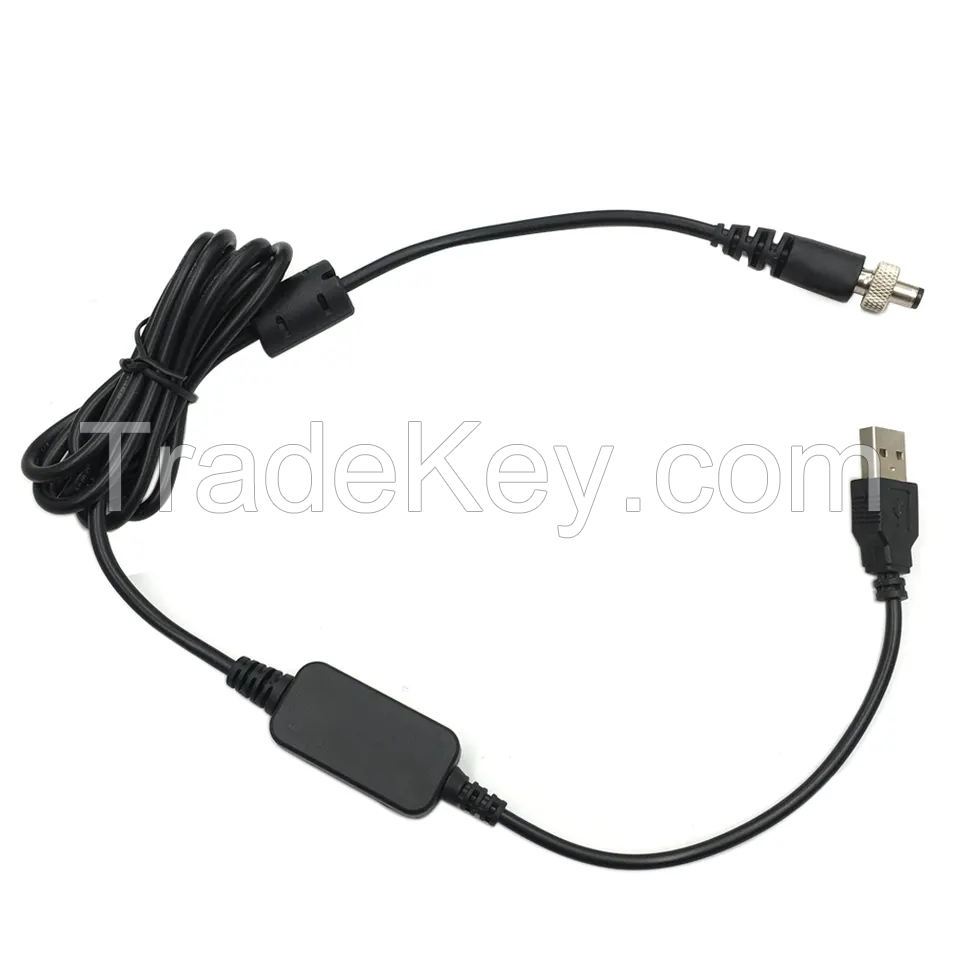 USB to DC 5521 5521mm 5.5*2.1mm 5V to 9V 12V Boost Voltage Cable USB Charging Cable 5V to 12V USB Cable