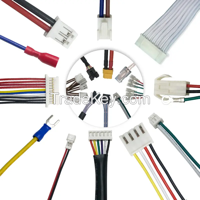 Vhr-5n 3.96mm Female and Male Plug Connector Assembly Wire Cable for LED Downlight Ceiling Lamp and Battery Harness Wire