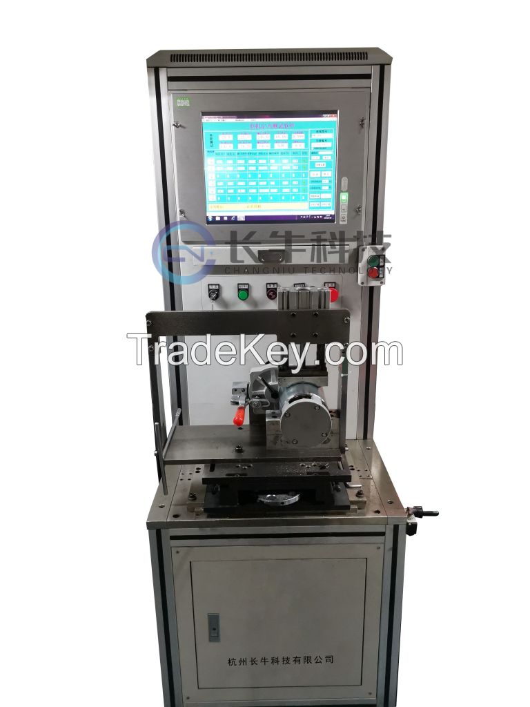 Performance test system for brushless DC permanent magnet synchronous motor
