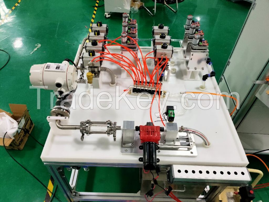 Electronic water pump flow, durability test system/water valve performance test bench/oil pump test system