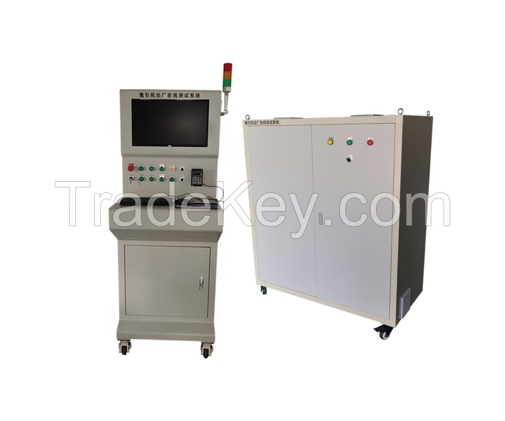 Elevator traction brake brake test system / braking torque no-load performance test bench