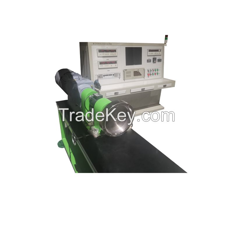 Elevator traction brake brake test system / braking torque no-load performance test bench