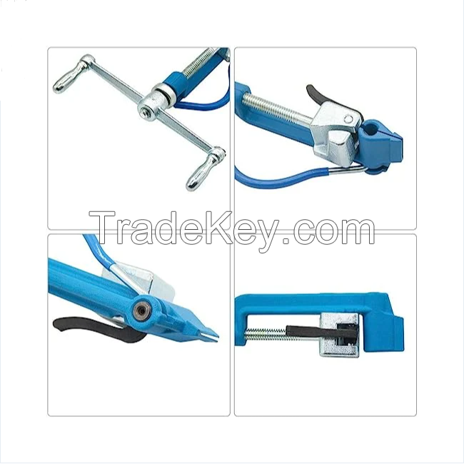 Strapping Tensioner Steel Tensioner Metal Banding Tools Manual Band Strapping Plier Cable Ties Fastening Tools for Bundling