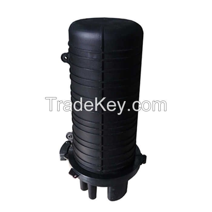 FOC Closures Dome FOSC 48 96 144 288 576 Core DOME Type Fiber Optical Cable Joint Closure with 6 Inlet/Outlet Ports