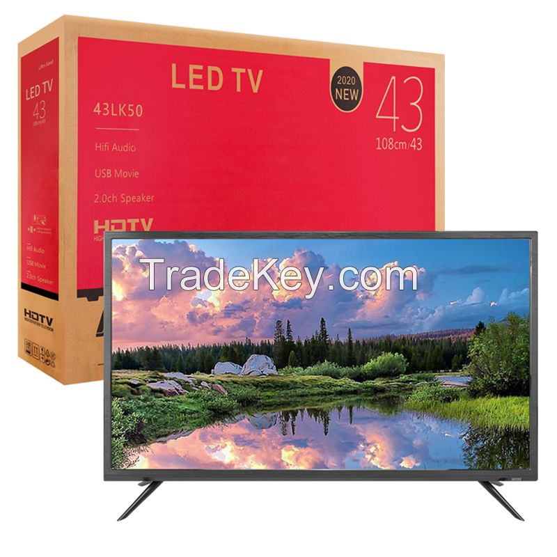 Wholesale Flat Screen TV LED Television 4K Smart TV 32 inch UHD LED TV