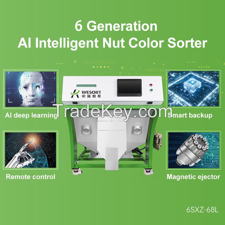 Nut Color Sorter Nuts sorting machine - WESORT