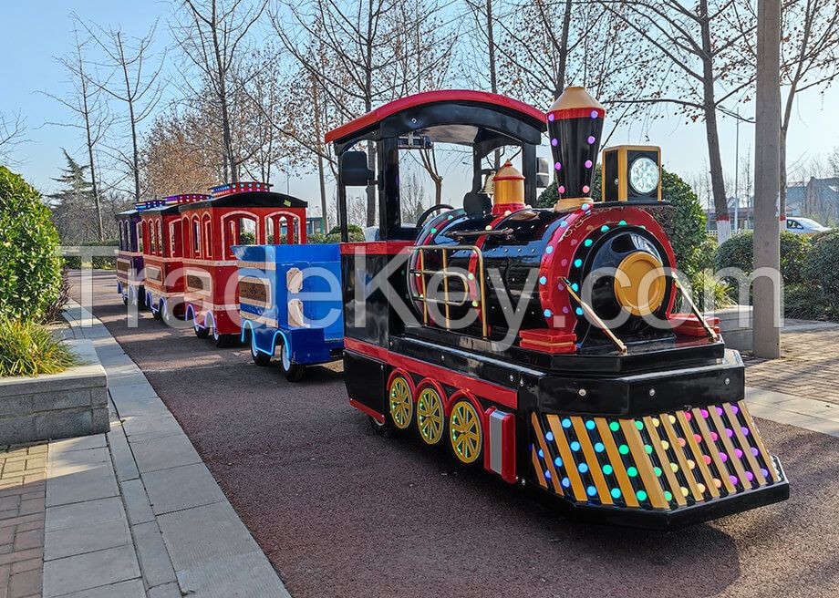 Royal Trackless Train Electric Park Train