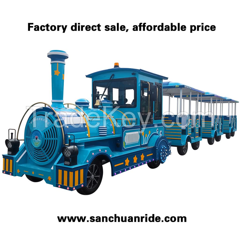 Medium Electric Train Tourist Trackless Train