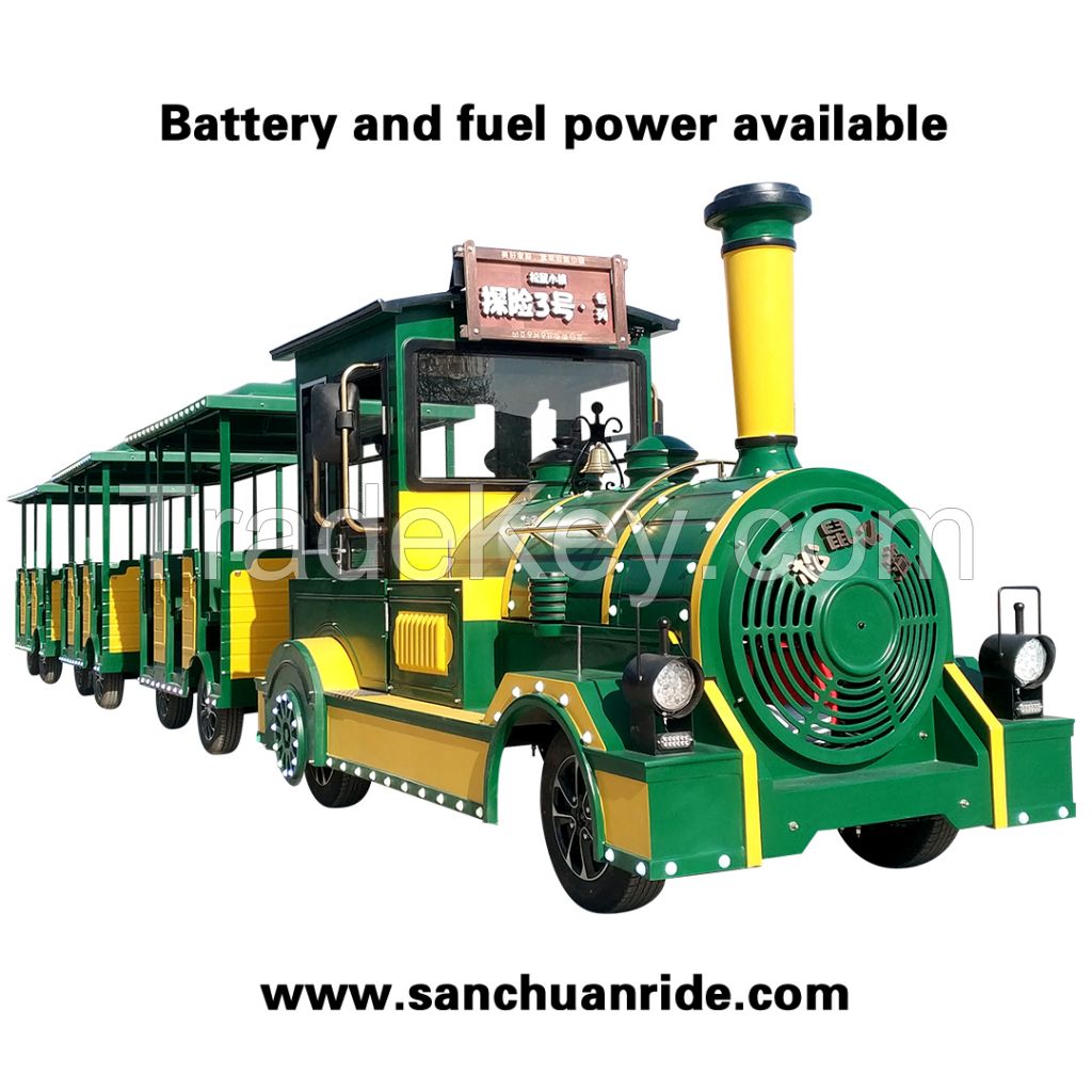 Medium Electric Train Tourist Trackless Train